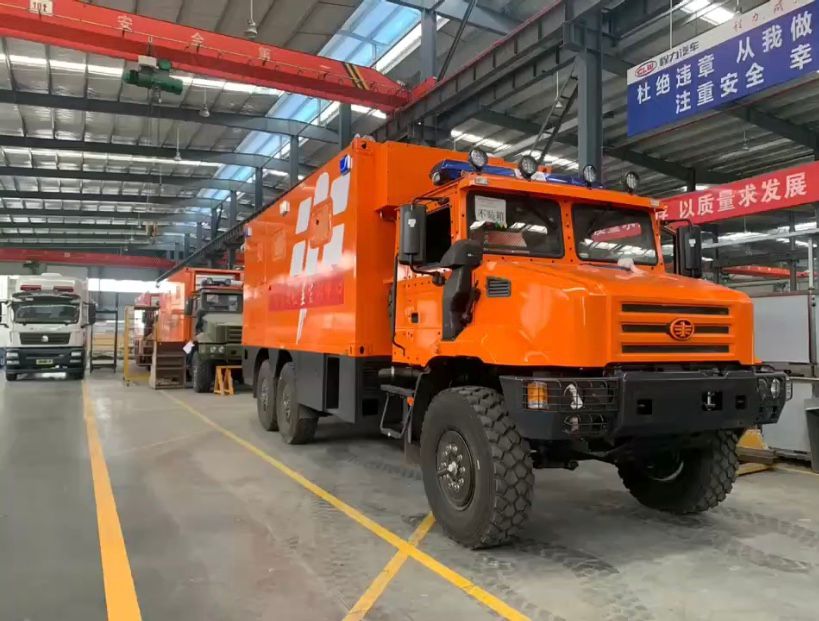 后勤保障車30分鐘不間斷測(cè)試