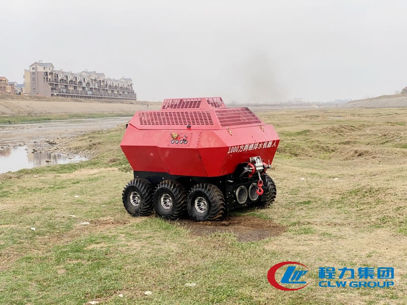水陸兩棲供排水機器人